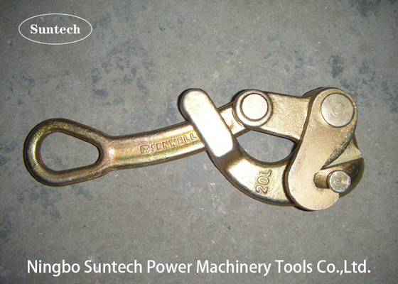 Einzelner Nocken-Grunderdungskabel-Leiter-Stringing Tools Tightening-Seil-Greifer
