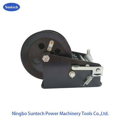 Portable Zinc Plated Manual Hand Winch 2 Speed Small Volume Easy To Move