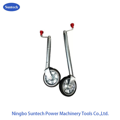 250mm anhebende 60mm Wohnwagen-Jockey-Wheel With Steel-Kante