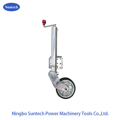 250mm anhebende 60mm Wohnwagen-Jockey-Wheel With Steel-Kante