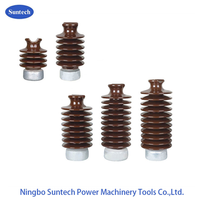Linie der elektrischen Energieübertragung 33kv Posten-Isolator-Porzellan-Material