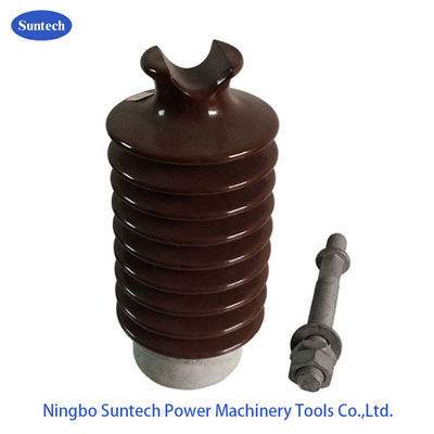 Linie der elektrischen Energieübertragung 33kv Posten-Isolator-Porzellan-Material