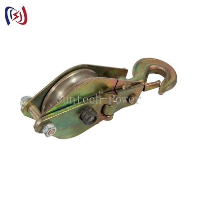 Zwei offene Art Leiter Stringing Tools des Haken-Flaschenzug-Block-30kN