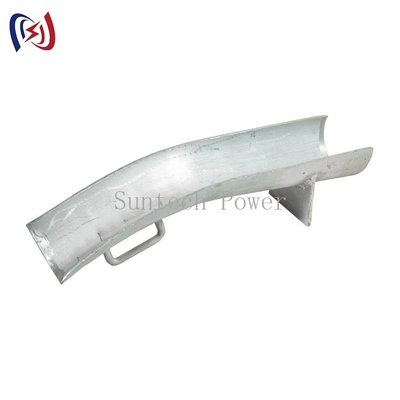 Galvanisierter Stahlbiegungs-Platten-Kabel-Schutz-Schutz For Single Roller