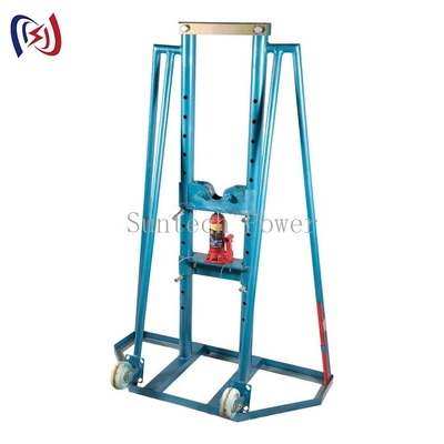 hydraulischer ziehender Trommel-Rollen-Stand des elektrischen Kabel-10T mit Rädern