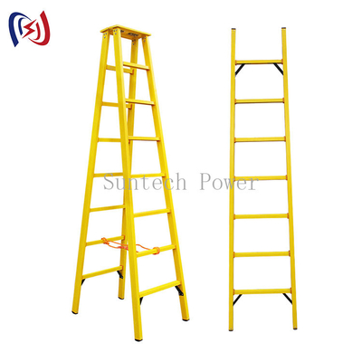 8m FRP Fiberglas-Schiebleiter-Bau-Turm Erction bearbeitet