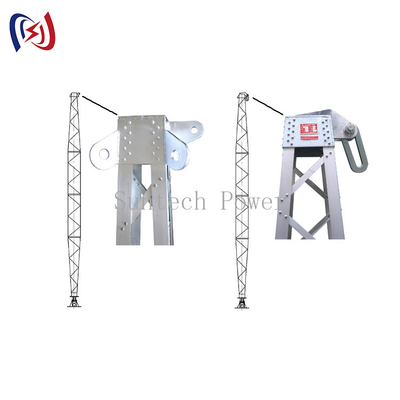 Aluminiumlegierung elektrischer Gin Pole Tower Erection Tools