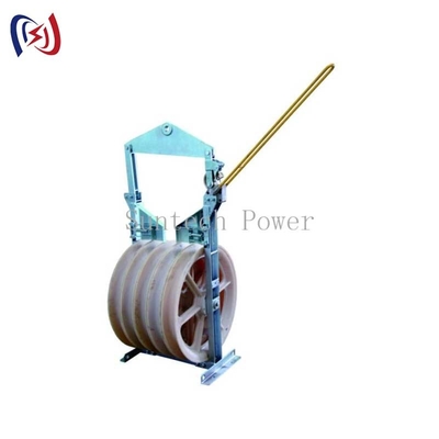 508 X 75MM Schwerlastdrahtseil-Streifen-Pulley-Leiter-Stringblöcke