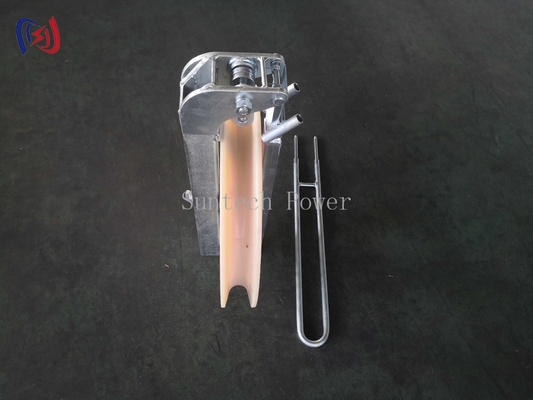 508 X 75MM Schwerlastdrahtseil-Streifen-Pulley-Leiter-Stringblöcke
