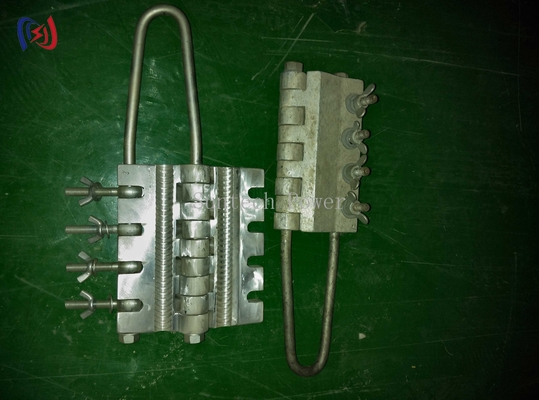 Bolt-Typ Anti-Twist Stahlseil Gripper Stringing Leiter kommen zusammen Klammer