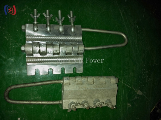 Bolt-Typ Anti-Twist Stahlseil Gripper Stringing Leiter kommen zusammen Klammer