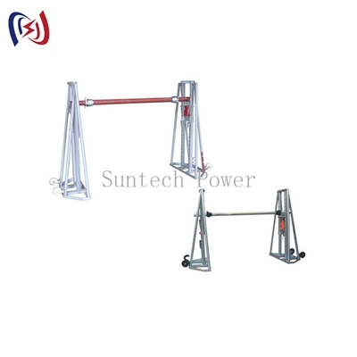 Hydraulischer Kabeltrommelständer | Hochleistungs-Abrollsystem mit einstellbarer Spannung