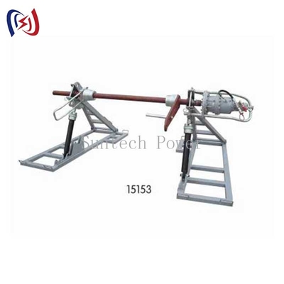 Schwere Hydraulik-Leiter-Rollen stehen für 5 Tonnen Kapazität, verstellbare Spannungsregelung für Hochspannungs-Stromleitungen