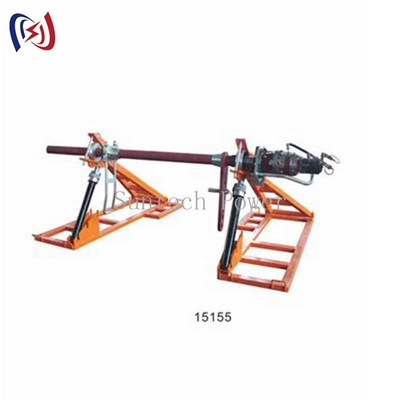 Schwere Hydraulik-Leiter-Rollen stehen für 5 Tonnen Kapazität, verstellbare Spannungsregelung für Hochspannungs-Stromleitungen
