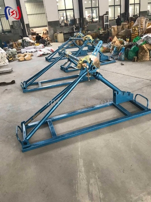 Ein schweres, abnehmbares Kabel-Roll-Stand mit einer Kapazität von 10 Tonnen, korrosionsbeständiger Rahmen für Unterstation und Übertragungsprojekte.