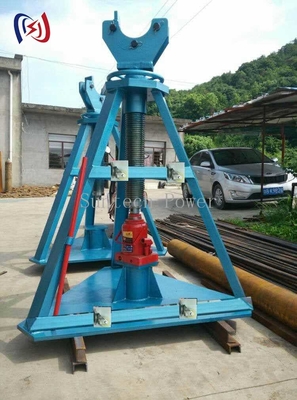 70kN Hydraulikkabel-Roll-Stand Schwerlast-Industrie-Liften Rahmen für Energie- und Telekommunikationsprojekte
