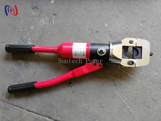 Professionelles hydraulisches Krempwerkzeug mit integrierter Pumpe für elektrische Anschlüsse