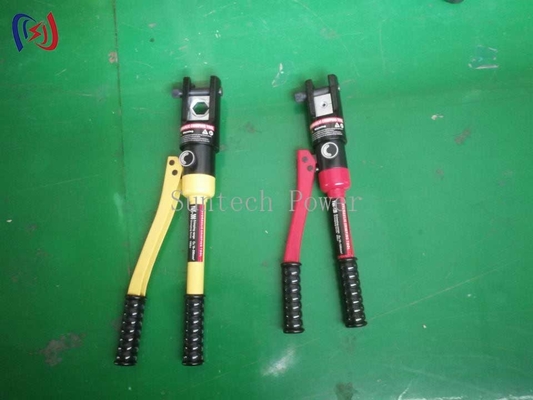 Professionelles hydraulisches Krempwerkzeug mit integrierter Pumpe für elektrische Anschlüsse