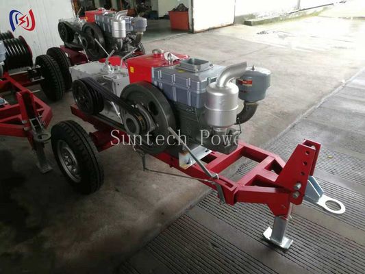 Schwere 5T Kapazität Doppeltrommelwinde für gleichzeitiges Heben und Ziehen