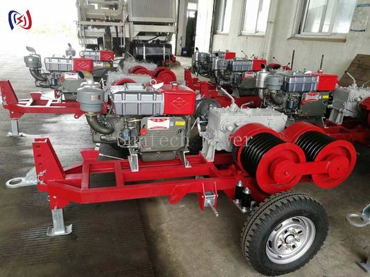 Schwere 5T Kapazität Doppeltrommelwinde für gleichzeitiges Heben und Ziehen