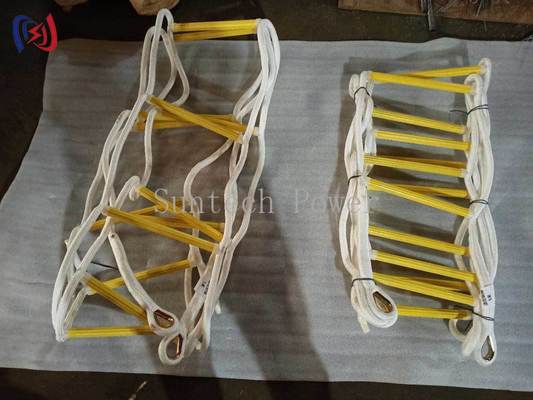 Professionelle isolierte Seilleiter für Arbeiten an unter Spannung stehenden Leitungen, Hochspannungs-Wartung​