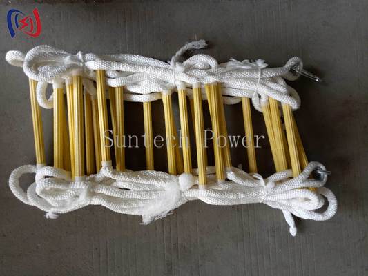 Professionelle isolierte Seilleiter für Arbeiten an unter Spannung stehenden Leitungen, Hochspannungs-Wartung​