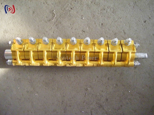 Galvanisiertes Stahl-Q355 Q245 Material Guyed-Mast-Pole-Turm-