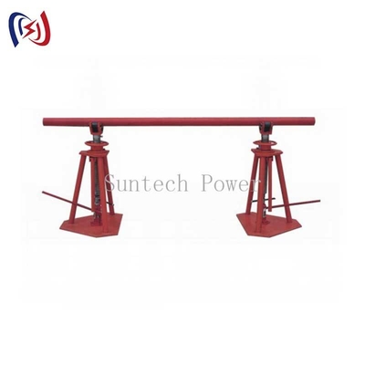 Hydraulische Säulen-Kabeltrommel-Ständer, einstellbar 0,8 m bis 20 m Höhe, für HV-Projekte