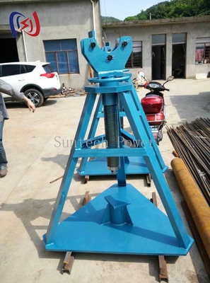 Hydraulische Säulen-Kabeltrommel-Ständer, einstellbar 0,8 m bis 20 m Höhe, für HV-Projekte