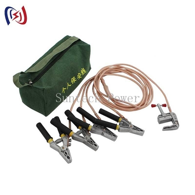 Tragbares Sicherheitserdungskabel 16-25mm2 Dreiphasen-Elektrik