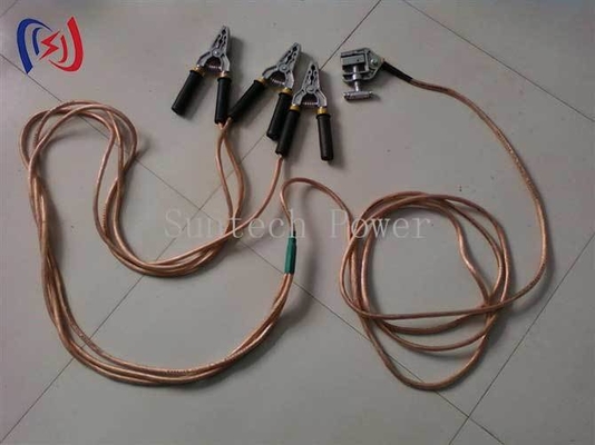 Tragbares Sicherheitserdungskabel 16-25mm2 Dreiphasen-Elektrik