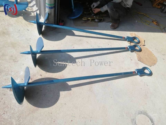 Schwerlast-Erdbohrer für die Installation von Strommasten 10-50 kN