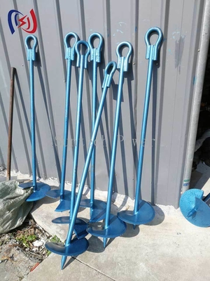 Schwerlast-Erdbohrer für die Installation von Strommasten 10-50 kN