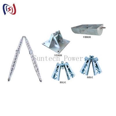 A-Form Gitter Gin Pole LBR-250 für Turm Erektion 8-28M Bereich