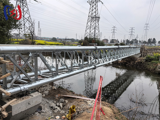 Professionelle Stahlrohrkabelplatte mit organisiertem Kabelmanagement Robuste Konstruktion und Sicherheit für Stromleitungsunterstützung