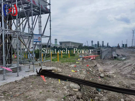 Hochspannungskabel-Stahlkonstruktion für schwere Anlagen 1 Jahr Garantie