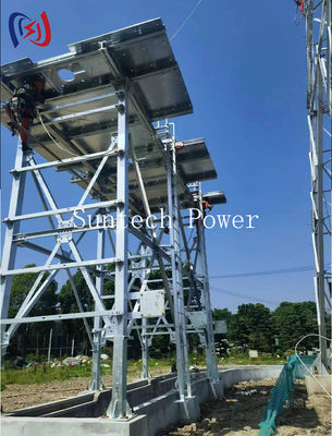 Hochspannungskabel-Stahlkonstruktion für schwere Anlagen 1 Jahr Garantie