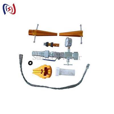 Professionelles Kabelblas-Set für die Glasfaserkabelinstallation in Rohrsystemen