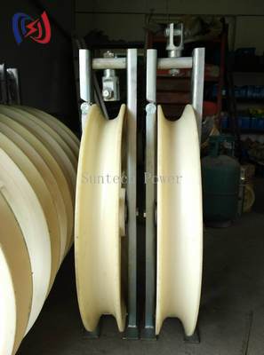 Hochleistungs-Leitungszugblock der Serie 822 mit R570 Biegeradius und 760x120x480mm Außenabmessungen