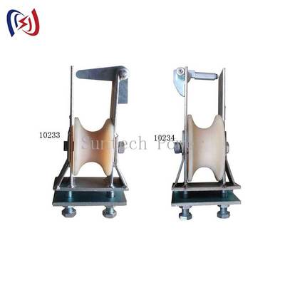 Hochspannungs-Leiterseil-Einziehrolle mit Nylonscheibe und angepasster Scheibenabmessung für Freileitungsanwendungen