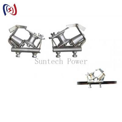 Langlebiger Leiterseilzugblock mit Biegeradius R570 und kundenspezifischer Rollenabmessung für eine Lebensdauer von einem Jahr