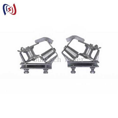 Langlebiger Leiterseilzugblock mit Biegeradius R570 und kundenspezifischer Rollenabmessung für eine Lebensdauer von einem Jahr