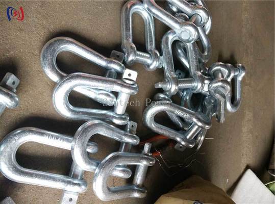 Durable and Reliable High Strength Shackle for Heavy Load Capacity in Power Grid Projects