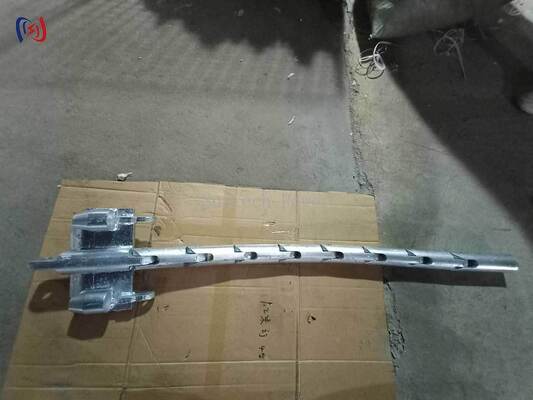 Schwerlastkopfplatte für zwei Bündelleitungen mit Nennlast von 80-180KN und Schaufelbreite von 75-125 mm für Hochspannungsleitungen