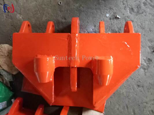 130 kN Nennlastkopf für vier Bündelleiter mit präziser Quadratkonfiguration und gleichmäßiger Spannungsverteilung