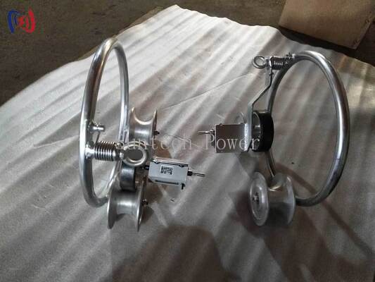 Tragbares Leiterlängenmessgerät für den Feldeinsatz mit max. Kabeldurchmesser 50mm