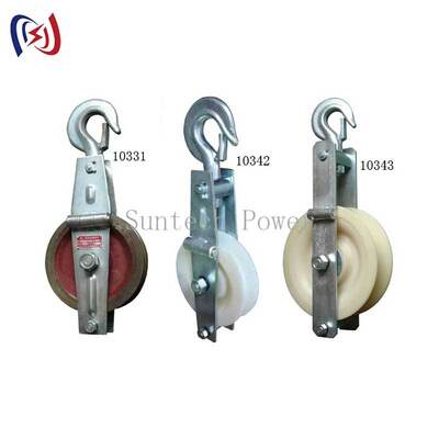 Korrosionsbeständiger Erdungsdraht-Streifenblock für eine sichere Installation von OPGW mit geringer Reibungsentwurf