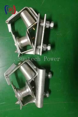 Himmelsnaher Eck-Seilspannblock für 90-Grad-Leiterkurven mit 5KN Nennlast im städtischen Freileitungsbau