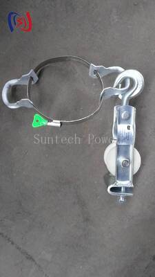 Sitz- und Hängeblock mit Nennlast von 5-20KN und Leichtgewicht von 2,1-3,4 kg für die Installation in Luftleitungen