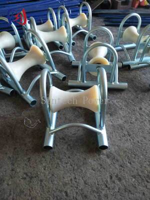 5KN Nennlast-Kabel-Bodenwalze mit gegossenem Aluminiumträger für die Untertageinstallation